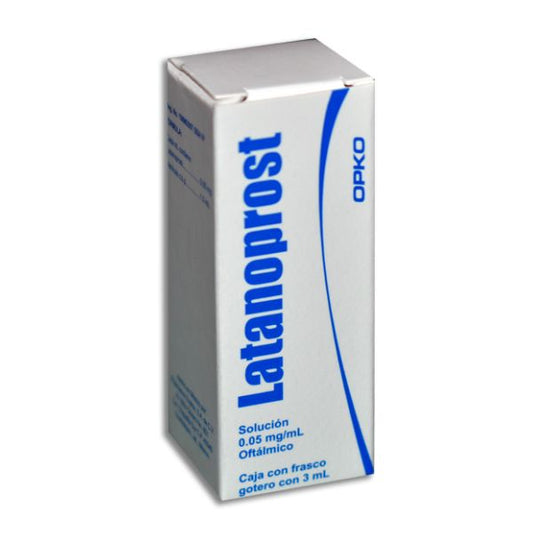 Latanoprost Opko® 0.05 mg / ml Frasco con 3 ml Oftálmico