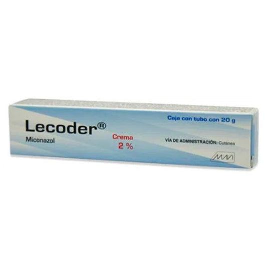 Lecoder (Miconazol) Crema 2 % Tubo con 20 g