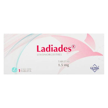 Ladiades (Levonorgestrel) 1.5 mg Caja con 1 Tableta