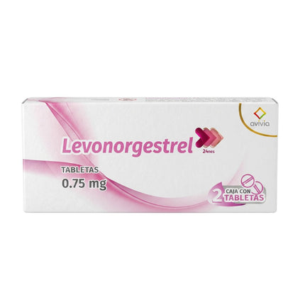 Levonorgestrel 0.75 mg Caja con 2 Tabletas