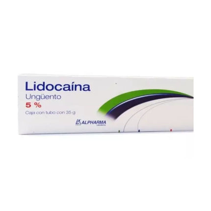 Lidocaína 5% en Ungüento Tubo con 35 g