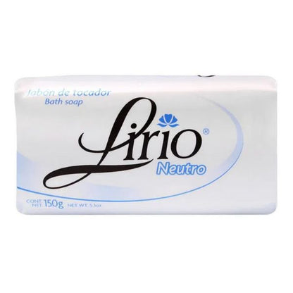 Jabón Lirio Neutro Barra 150 g