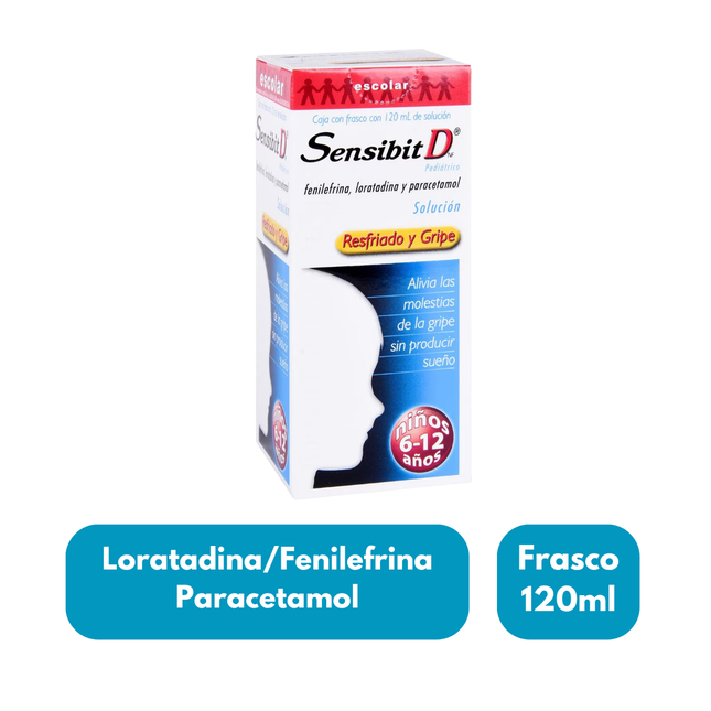 Sensibit D Infantil Jarabe 120 ml | Liomont