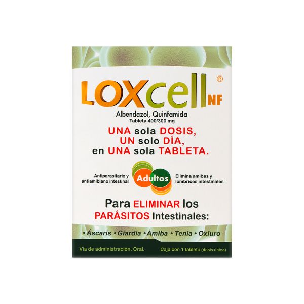 Loxcell Nf 400/300 mg Caja con 1 Tableta