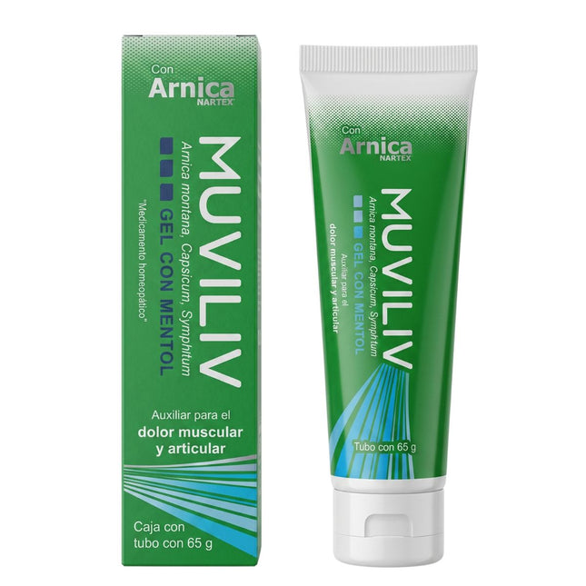Muviliv (Árnica Montana , Capsicum, Symphitum) Gel Caja con Tubo con 65 g