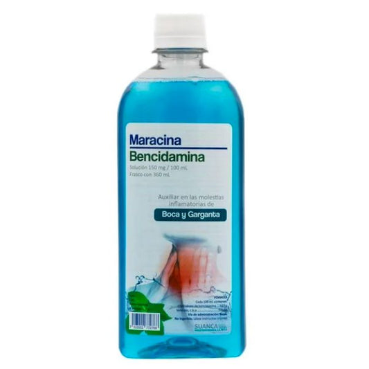 Maracina (Bencidamina) Solución 150 mg/100 ml Frasco con 360 ml