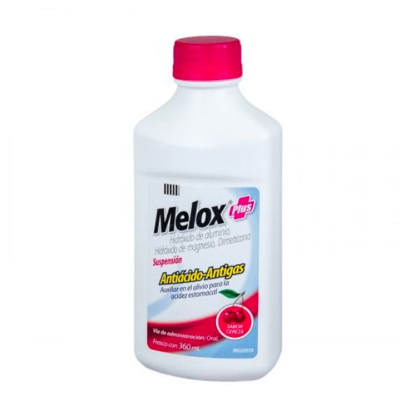 Melox Plus Sabor Cereza Frasco con 360 ml