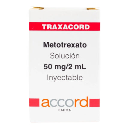 Traxacord (Metotrexato) 50mg / 2 mL Frasco con Solución  Inyectable