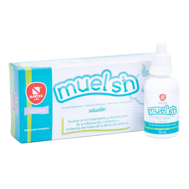 Muel Sn Infantil (Belladona Calcarea carbonica y chamomilla) Frasco Gotero 30 mL