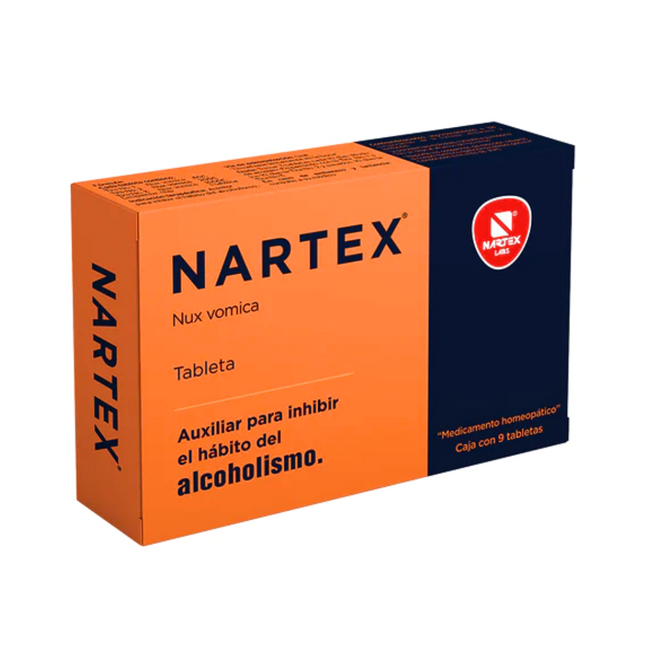 Nartex (Nux Vomica) Caja con 9 Tabletas