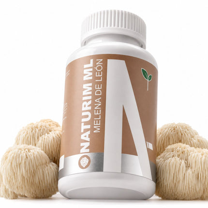 Naturim ML Melena de León Frasco con 60 Cápsulas | Naturim Essentials