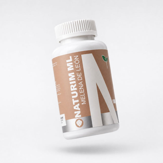 Naturim ML Melena de León Frasco con 60 Cápsulas | Naturim Essentials