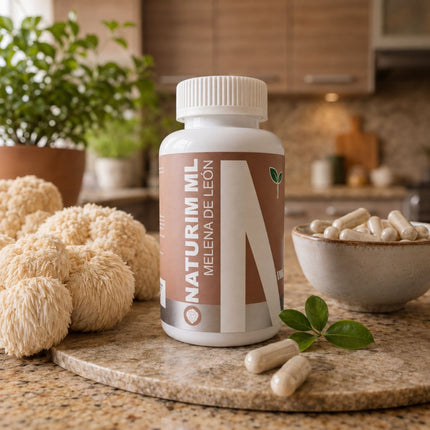Naturim ML Melena de León Frasco con 60 Cápsulas | Naturim Essentials