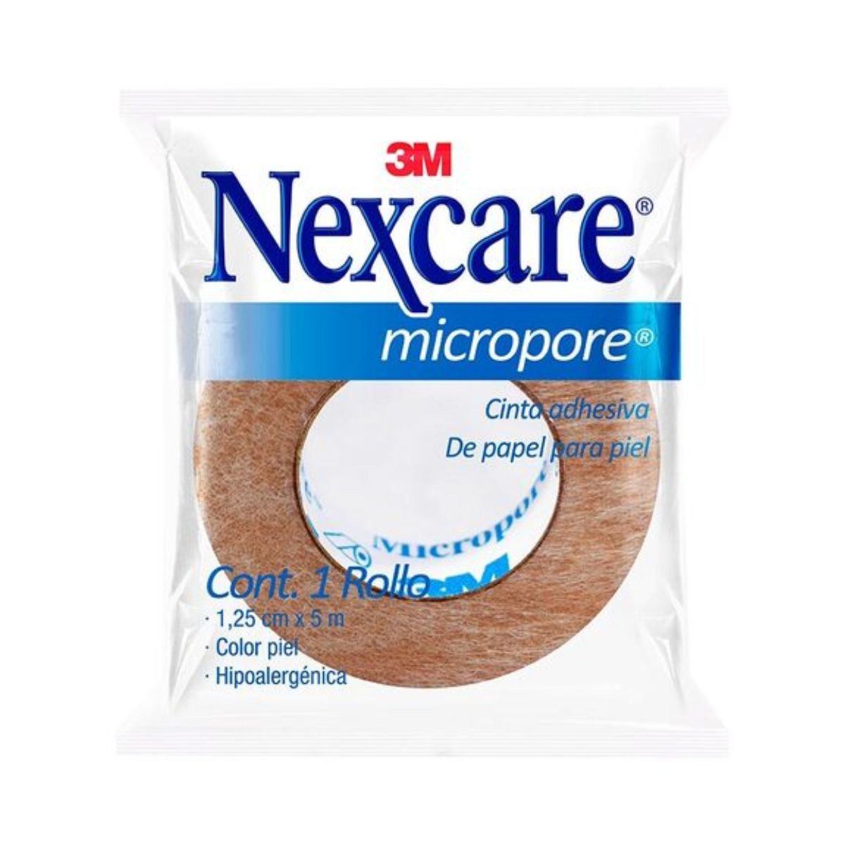 Cinta Nextcare Micropore Piel 1 25 Cm X 5 M Farmacia Sanorim   NEXTCARE 