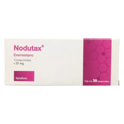 Nodutax (Exemestano) 25 mg Caja con 30 Comprimidos