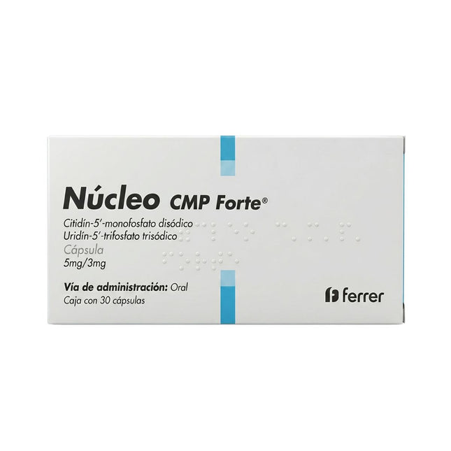 Núcleo CMP Forte 5 mg / 3 mg Caja con 30 Cápsulas