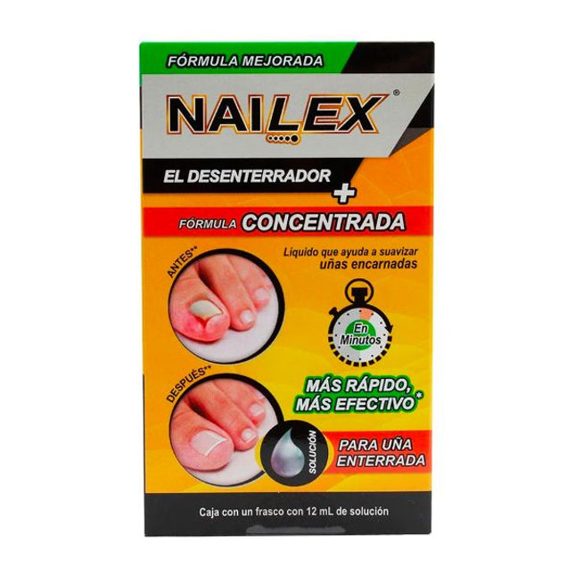 Nailex Desenterrador Caja con Fraco con 12 ml
