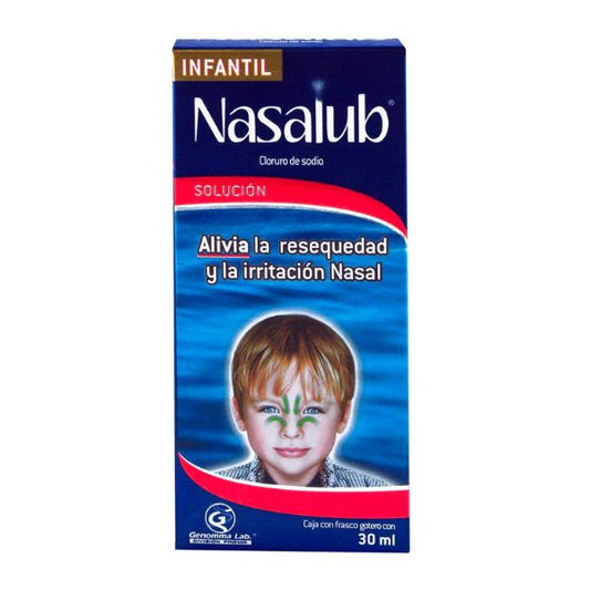 Nasalub Infantil Solucion 0.65 g Frasco con Gotero con 30 ml