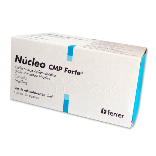 Núcleo CMP Forte 5 mg / 3 mg Caja con 30 Cápsulas