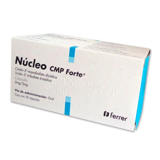 Núcleo CMP Forte 5 mg / 3 mg Caja con 30 Cápsulas