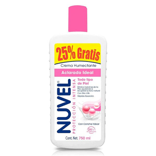 Crema Humectante Nuvel Aclarado Ideal 750ml