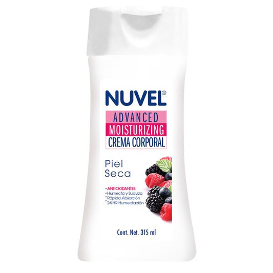 Crema Nuvel Corporal Piel Seca con Antioxidantes 315 ml