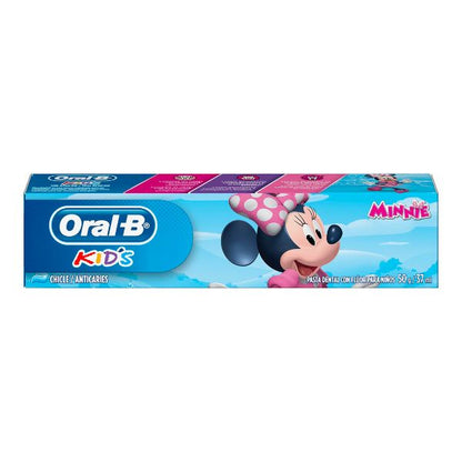 Pasta Dental Kids Minnie Mouse Anti-Caries Oral B 37 ml