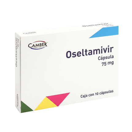 Oseltamivir 75 Mg Caja Con 10 Cápsulas