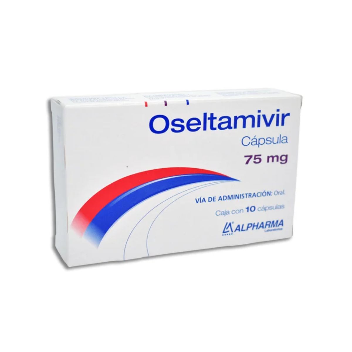 Oseltamivir 75 mg Caja con 10 Cápsulas