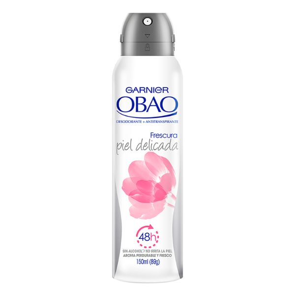 Desodorante Obao Piel Delicada Aerosol de 150 ml