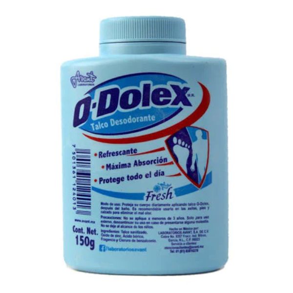 Talco Para Pies O-Dolex Fresh 150 g