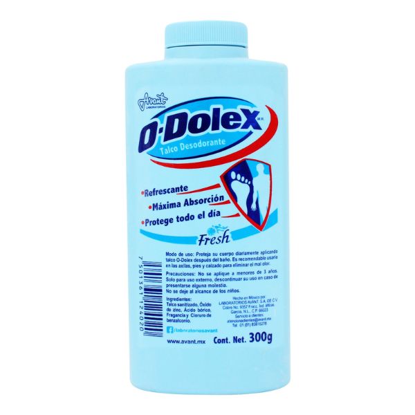 Talco Para Pies O-Dolex Fresh 300 g