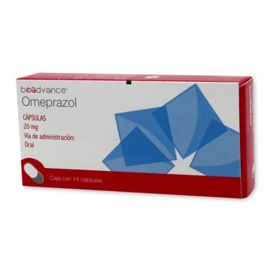 Omeprazol 20 mg Caja con 14 Cápsulas