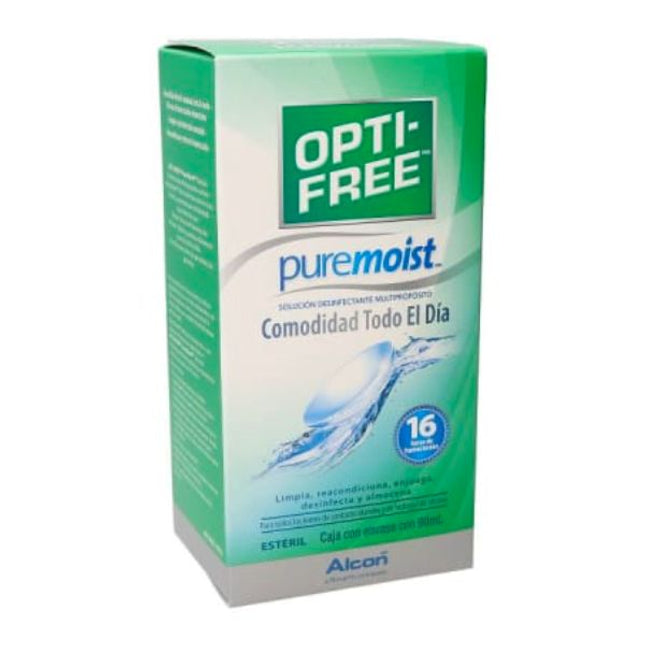 Opti-Free Puremoist Solucion Desinfectante P/ Lentes de Contacto 90 ml