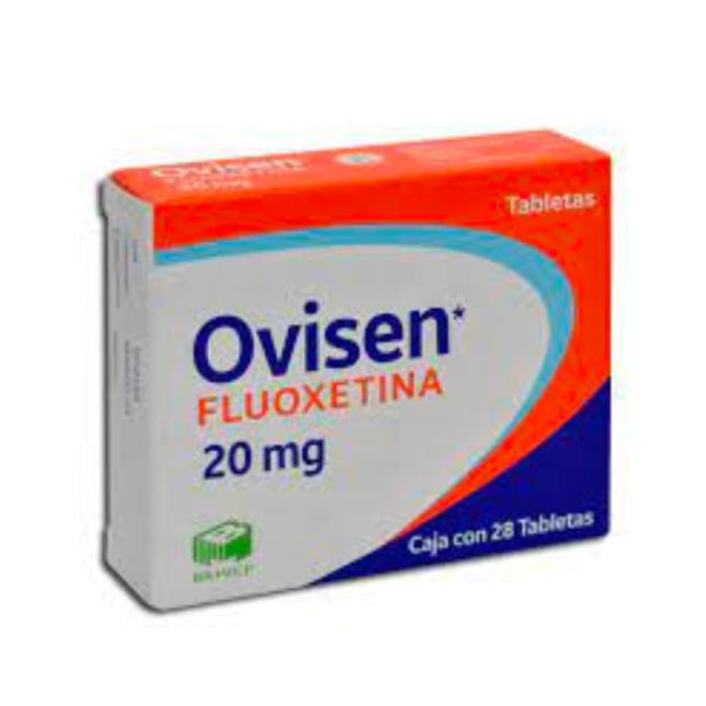 Ovisen (Fluoxetina) 20 mg Caja con 28 Tabletas