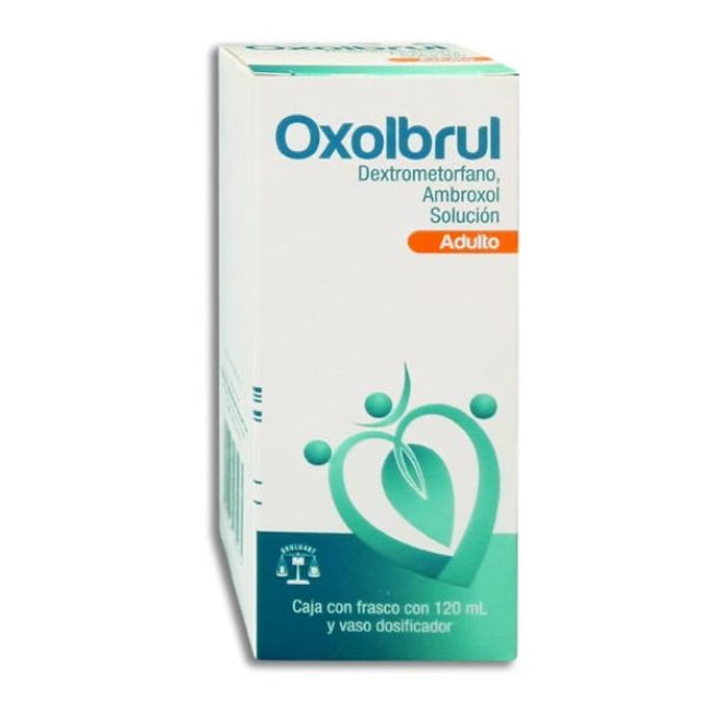 Oxolbrul (Dextrometorfano/Ambroxol) 225 mg/250 ml Jarabe Adulto Frasco con 100 ml