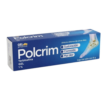 Polcrim (Terbinafina) 1% Caja con Tubo 15 g