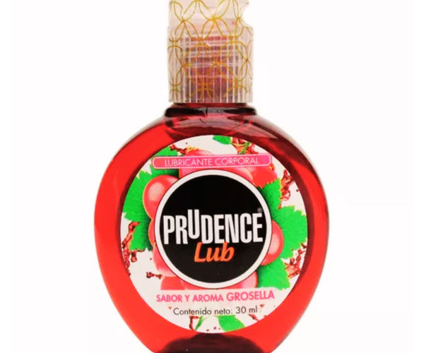 Prudence Lubricante Corporal Sabor y Aroma Grosella Frasco con 30 ml   Farmacia Sanorim