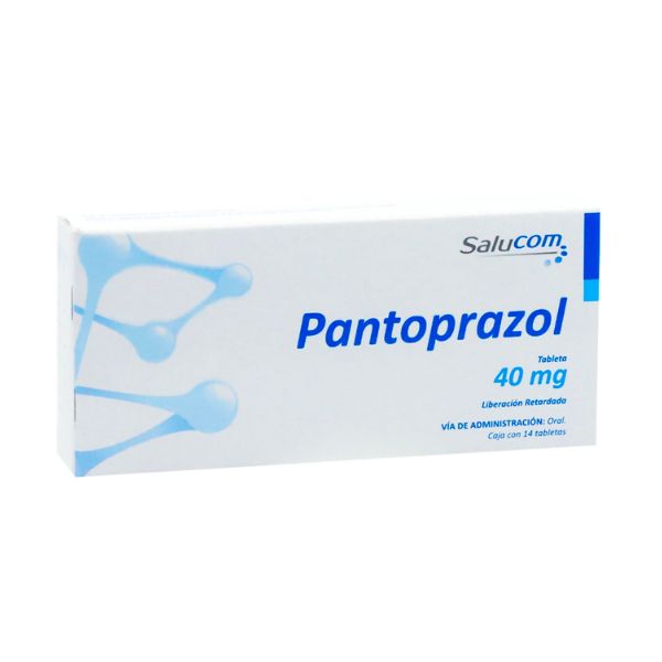 Pantoprazol 40 mg Caja con 14 Tabletas