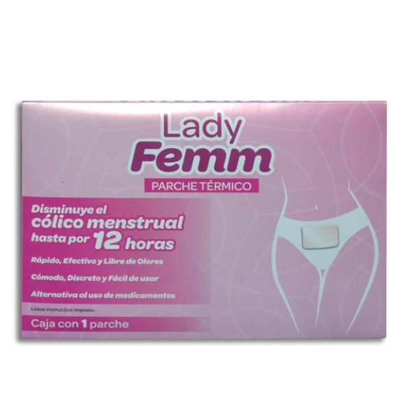 Lady Femm Caja con 1 Parche Térmico