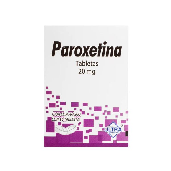 Paroxetina 20 Mg Caja Con 10 Tabletas – Farmacia Sanorim