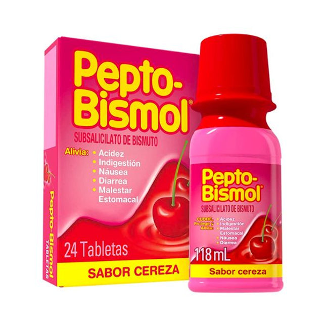 Pepto-bismol Sabor Cereza 118 ml