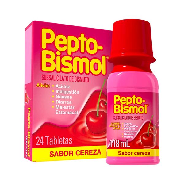 Pepto-bismol Sabor Cereza 118 ml