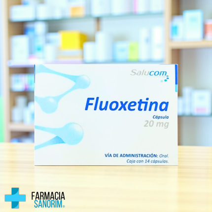 Fluoxetina 20 mg 14 Capsulas Salucom PiSA