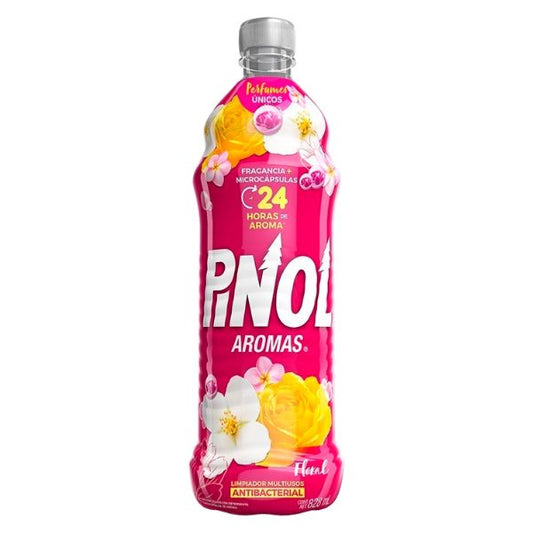 Limpiador Pinol Floral (Rojo) 828 ml