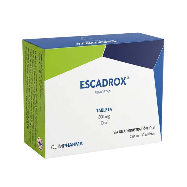 Escadrox (Piracetam) 800 mg Caja Con 30 Tabletas