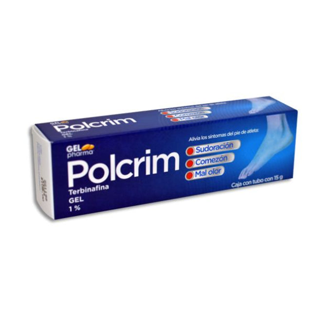 Polcrim (Terbinafina) 1% Caja con Tubo 15 g