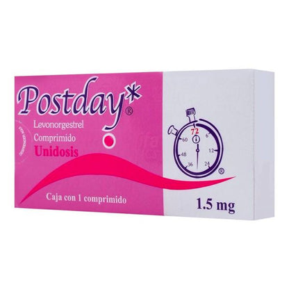 Postday (Levonorgestrel) 1.5 mg Unidosis