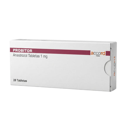 Probitor (Anastrozol) 1 mg Caja Con 28 Tabletas