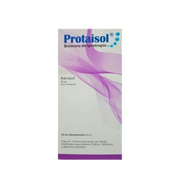 Protaisol (Bromuro de Ipratropio) Aerosol 20 mcg